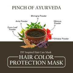 Maxerra Hair Color Protection Mask Hibiscus, Amla & Bhringraj | 200g