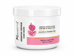 Maxerra Keratin Repair Hair Mask for Dry & Frizzy Hair | 300ml