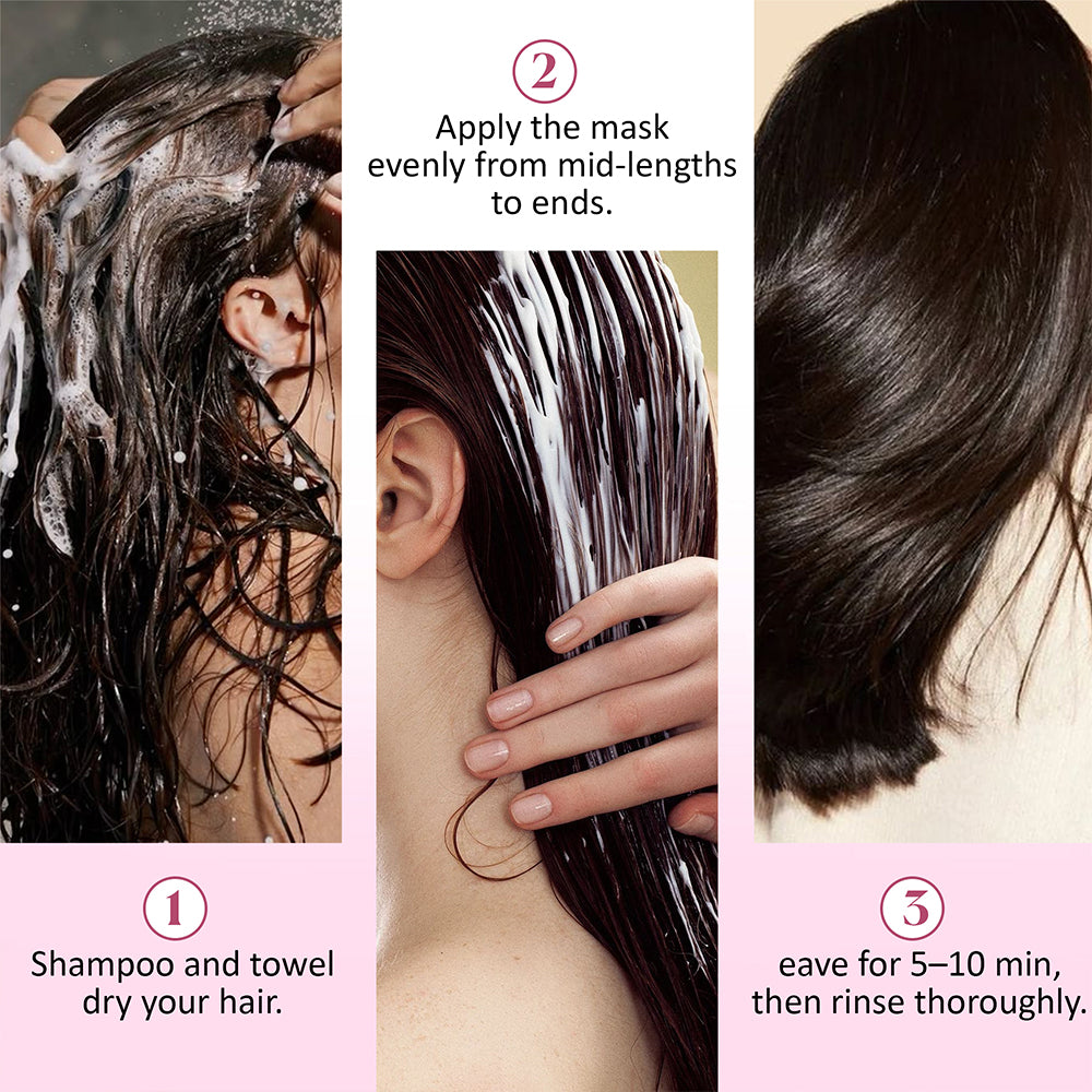 Maxerra Keratin Repair Hair Mask for Dry & Frizzy Hair | 300ml