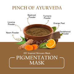 Maxerra Pigmentation Face Mask with Licorice, Turmeric & Aloe Vera | 200g