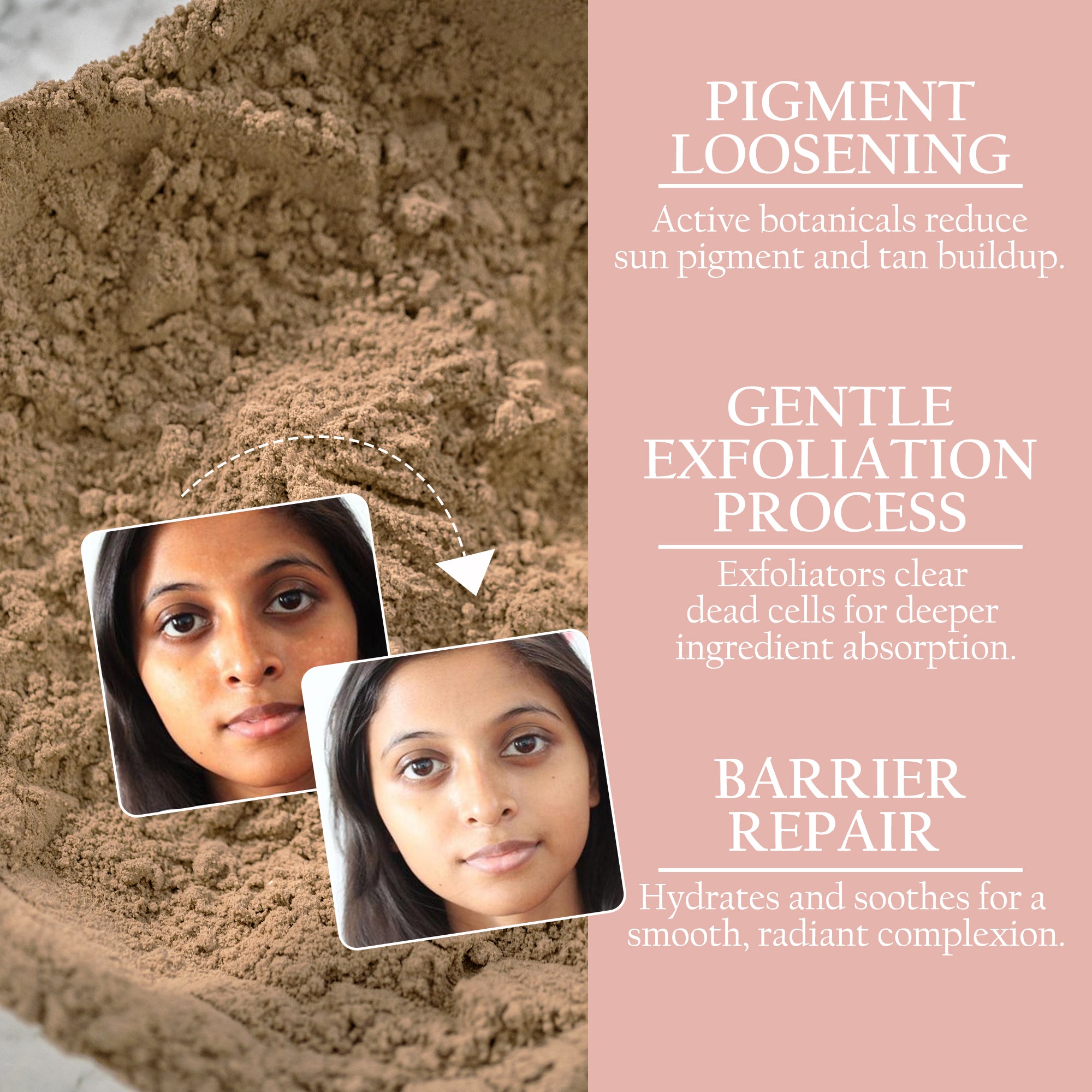 Maxerra De Tan Powder Mask with Sandalwood, Mulberry & Besan | 200g