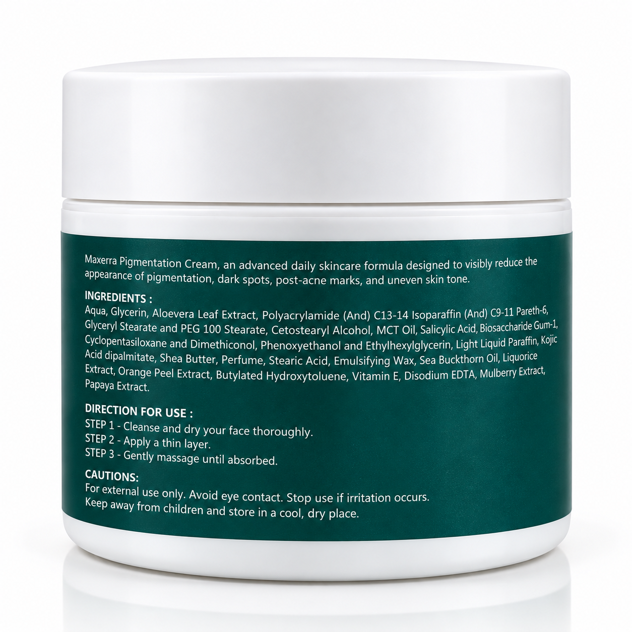 Pigmentation Cream for Dark Spots | Maxerra 100g