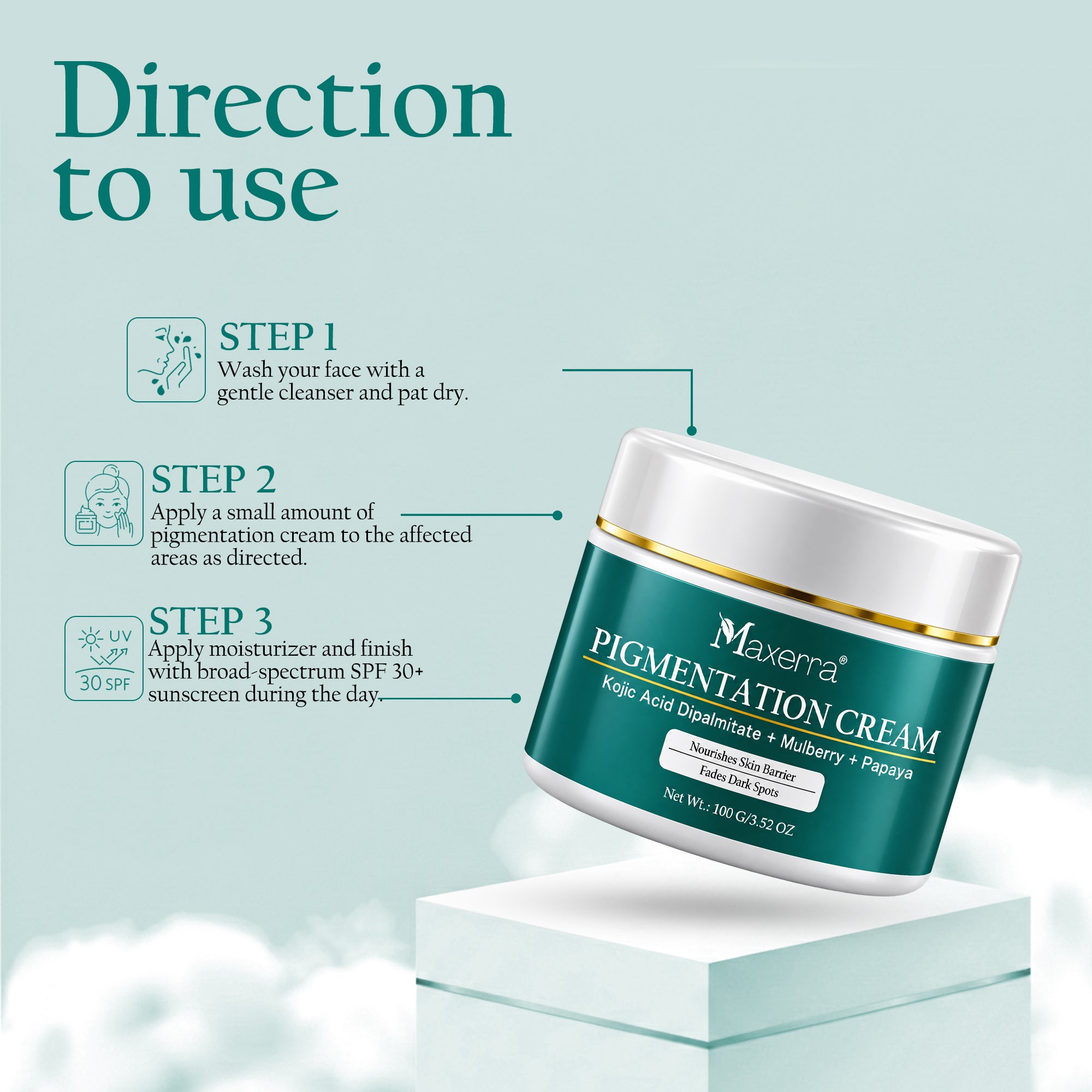Pigmentation Cream for Dark Spots | Maxerra 100g